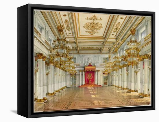 St George's Hall, Winter Palace-Konstantin Andreyevich Ukhtomsky-Framed Stretched Canvas