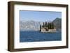 St. George's Island, Bay of Kotor, UNESCO World Heritage Site, Montenegro, Europe-Charlie Harding-Framed Photographic Print