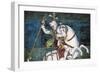 St George Slaying Dragon-null-Framed Premium Giclee Print