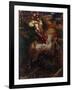 St George Slaying the Dragon, 1908-John Byam Shaw-Framed Giclee Print