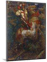 St. George Slaying the Dragon, 1908-John Byam Shaw-Mounted Giclee Print