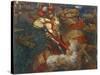 St. George Slaying the Dragon, 1908-John Byam Liston Shaw-Stretched Canvas