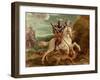 St. George Slaying the Dragon-Hans von Aachen-Framed Giclee Print