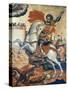 St. George Slaying the Dragon-Emmanuel Tzanes-Stretched Canvas