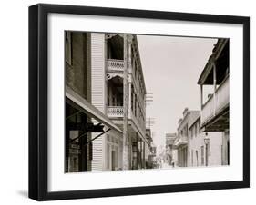 St. George St., St. Augustine, Fla.-null-Framed Photo