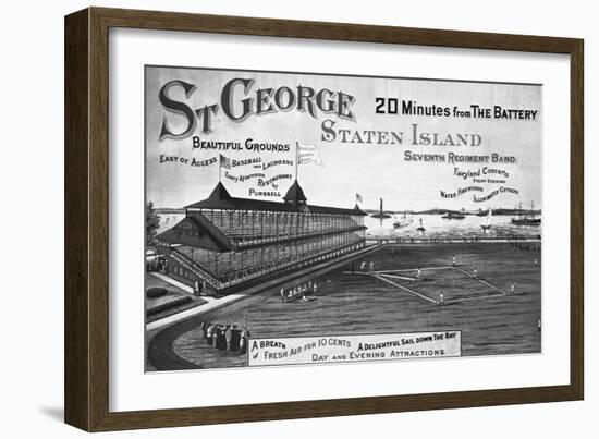 St. George, Staten Island-null-Framed Giclee Print