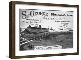 St. George, Staten Island-null-Framed Giclee Print