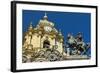 St. George Statue at San Giorgio Cathedral (Duomo of Ibla) in Historic Baroque Town-Rob Francis-Framed Photographic Print