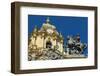 St. George Statue at San Giorgio Cathedral (Duomo of Ibla) in Historic Baroque Town-Rob Francis-Framed Photographic Print