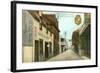 St. George Street, St. Augustine, Florida-null-Framed Art Print