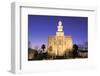 St. George Temple, St. George, Utah, United States of America, North America-Richard Cummins-Framed Photographic Print