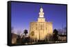 St. George Temple, St. George, Utah, United States of America, North America-Richard Cummins-Framed Stretched Canvas