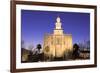 St. George Temple, St. George, Utah, United States of America, North America-Richard Cummins-Framed Photographic Print