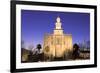 St. George Temple, St. George, Utah, United States of America, North America-Richard Cummins-Framed Photographic Print