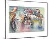 St George the Victorious (Reproduction)-Wassily Kandinsky-Mounted Giclee Print