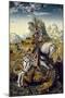 St. George-Lucas Cranach the Elder-Mounted Giclee Print