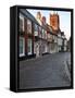 St. Georges Tombland and Princes Street at Dusk, Norwich, Norfolk, England, United Kingdom, Europe-Mark Sunderland-Framed Stretched Canvas