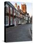 St. Georges Tombland and Princes Street at Dusk, Norwich, Norfolk, England, United Kingdom, Europe-Mark Sunderland-Stretched Canvas