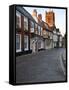 St. Georges Tombland and Princes Street at Dusk, Norwich, Norfolk, England, United Kingdom, Europe-Mark Sunderland-Framed Stretched Canvas