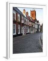 St. Georges Tombland and Princes Street at Dusk, Norwich, Norfolk, England, United Kingdom, Europe-Mark Sunderland-Framed Photographic Print