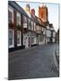 St. Georges Tombland and Princes Street at Dusk, Norwich, Norfolk, England, United Kingdom, Europe-Mark Sunderland-Mounted Photographic Print