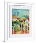 St.Germain Near Tunis, 1914-Auguste Macke-Framed Art Print