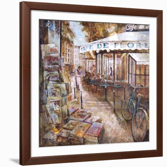 St.Germain, Paris-Noemi Martin-Framed Art Print