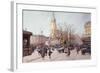 St. Germaine de Pres-Eugene Galien-Laloue-Framed Giclee Print