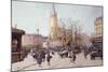 St. Germaine de Pres-Eugene Galien-Laloue-Mounted Giclee Print