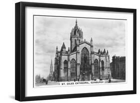 St Giles' Cathedral, Edinburgh, 1937-null-Framed Giclee Print