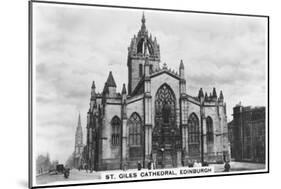 St Giles' Cathedral, Edinburgh, 1937-null-Mounted Giclee Print