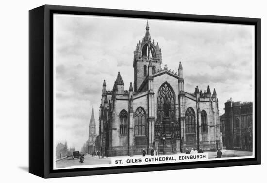 St Giles' Cathedral, Edinburgh, 1937-null-Framed Stretched Canvas