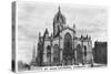 St Giles' Cathedral, Edinburgh, 1937-null-Stretched Canvas