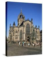 St. Giles Cathedral, Edinburgh, Lothian, Scotland, United Kingdom-G Richardson-Stretched Canvas