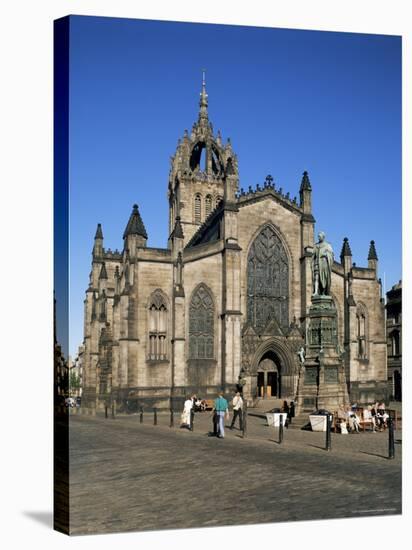 St. Giles Cathedral, Edinburgh, Lothian, Scotland, United Kingdom-G Richardson-Stretched Canvas