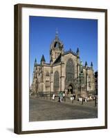 St. Giles Cathedral, Edinburgh, Lothian, Scotland, United Kingdom-G Richardson-Framed Photographic Print