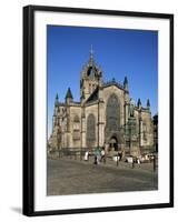 St. Giles Cathedral, Edinburgh, Lothian, Scotland, United Kingdom-G Richardson-Framed Photographic Print