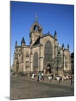 St. Giles Cathedral, Edinburgh, Lothian, Scotland, United Kingdom-G Richardson-Mounted Photographic Print