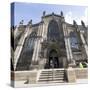 St. Giles' Cathedral West Front, Edinburgh, Scotland, United Kingdom-Nick Servian-Stretched Canvas