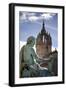 St Giles' Cathedral with Statue Nearby, Royal Mile, Edinburgh, Scotland-PlusONE-Framed Photographic Print