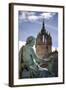 St Giles' Cathedral with Statue Nearby, Royal Mile, Edinburgh, Scotland-PlusONE-Framed Photographic Print