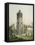 St. Giles' Church, Cripplegate, City of London, 1815-George Shepherd-Framed Stretched Canvas