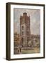 St Giles' Cripplegate-Charles Edwin Flower-Framed Giclee Print