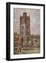 St Giles' Cripplegate-Charles Edwin Flower-Framed Giclee Print