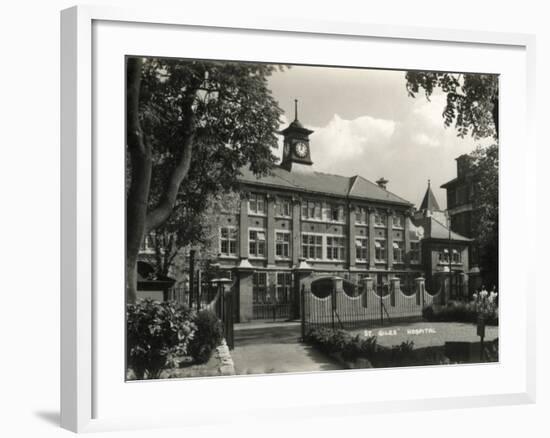 St Giles Hospital, Camberwell, London-Peter Higginbotham-Framed Photographic Print