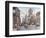 St. Giles's Cathedral from the Lawnmarket-John Fulleylove-Framed Giclee Print