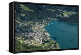 St. Gilgen, Wolfgangsee, Austria, Salzburg State, Salzkammergut-Frank Fleischmann-Framed Stretched Canvas