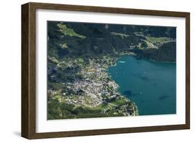 St. Gilgen, Wolfgangsee, Austria, Salzburg State, Salzkammergut-Frank Fleischmann-Framed Photographic Print