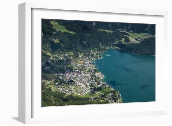 St. Gilgen, Wolfgangsee, Austria, Salzburg State, Salzkammergut-Frank Fleischmann-Framed Photographic Print