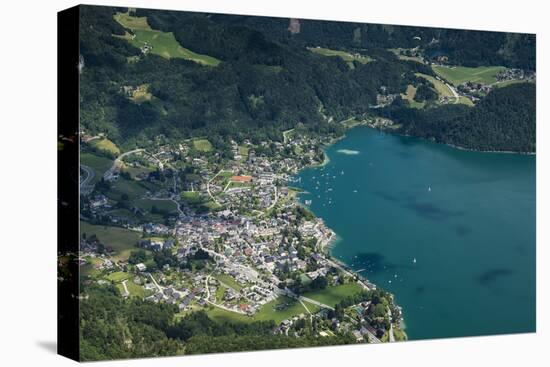 St. Gilgen, Wolfgangsee, Austria, Salzburg State, Salzkammergut-Frank Fleischmann-Stretched Canvas